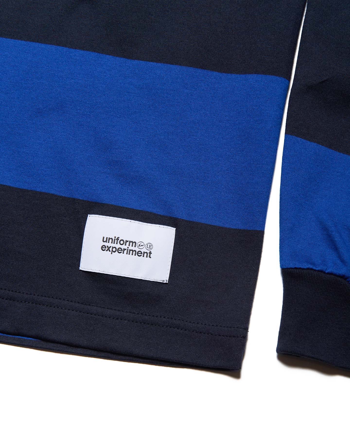 uniform experiment / BORDER L/S TEE (Blue)